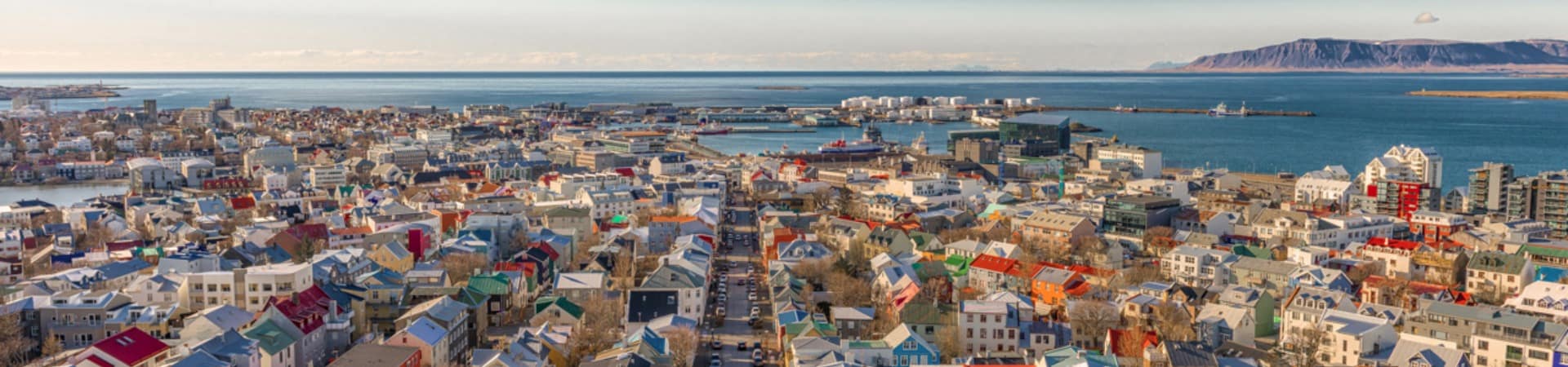 Viagem Islândia: ruas prédios capital Reykjavik